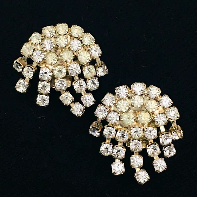 Clips para zapatos Bluette blanco en cascada estrás firmados  Foto 1 de 4