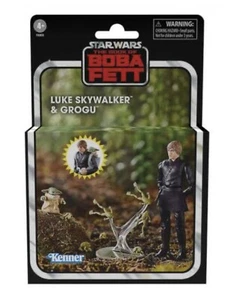 Star Wars The Vintage Collection: The Book Of Boba Fett - Luke Skywalker & Grogu - Picture 1 of 24