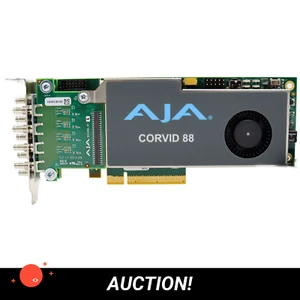 CRV88-9-T-R0 AJA Corvid 88 8-Channel 3G-SDI I O Card for Server - Afbeelding 1 van 4