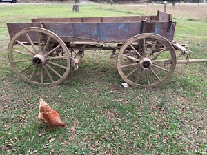 1918 Antique Horse Drawn Wagon - Picture 1 of 4