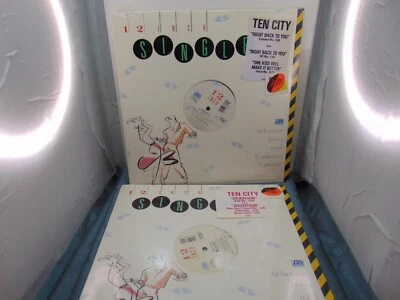 TEN CITY - RIGHT BACK TO YOU / DEVOTION  Original 12 inch  ALBUMS ...BOTH SEALED - Image 1 of 4