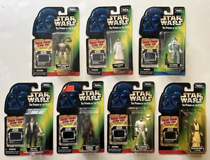 STAR WARS FREEZE FRAME SET OF 7 3.75" FIGURES LOT NEW NIP 1997 MON MOTHMA AT-AT - Picture 1 of 2