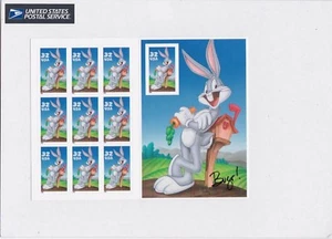 US SCOTT #3137 1997 32 CENTS BUGS BUNNY 10 STAMP SHEET - Picture 1 of 1