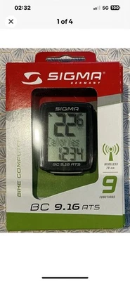 Ciclocomputer wireless Sigma BC 9.16 ATS mai usato - Immagine 1 di 4