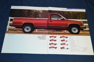 1991 GMC Sierra SLE C2500 Standard Cab Truck Original Dealer Advertisement Ad 91 - Picture 1 of 1