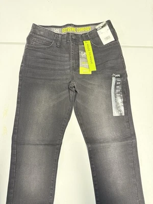 Lee мальчиков размер 18R черные джинсы тонкий ноги уверен 2 подходит пояс новый с ярлыками - Изображение 1 из 3