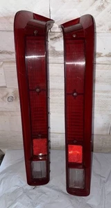 1972 Pontiac GTO Lemans GM Left & Right Tail Light Lens 5963153 5963154 - Bild 1 von 5