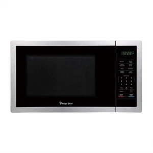 900 Watts 0.9 Cubic Feet Small Countertop Microwave Oven for Compact Spaces with - Picture 1 of 9