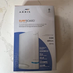 ARRIS Surfboard S34 DOCSIS 3.1 Multi-Gigabit CableModem - Read for details - Afbeelding 1 van 3