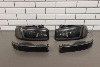 99-07 GMC Sierra GMT800 Aftermarket Headlight/Turn Single Kit (4) - Image 1 of 4