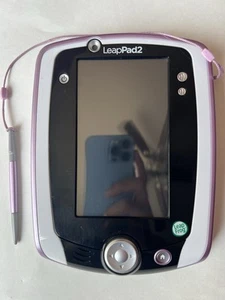 Tableta de aprendizaje portátil LeapFrog LeapPad 2 con lápiz óptico de juego probado - Imagen 1 de 6