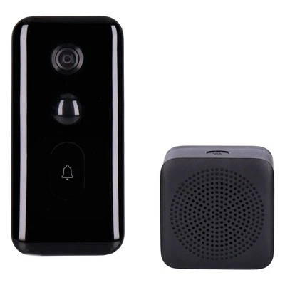 Xiaomi Smart Doorbell 3 kabellose Türklingel mit Kamera schwarz wie neu - Bild 1 von 4