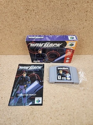 Winback Covert Operations (Nintendo 64 N64) Complete in Box CIB - Image 1 of 4