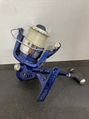 Carrete de pesca Shakespeare Tiger TS50A azul - usado Foto 1 de 4