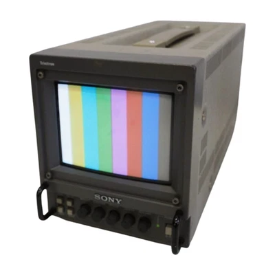 Sony PVM-6041Q 6" Trinitron Color Video Monitor RGB Component Retro Gaming VTG - Image 1 of 4