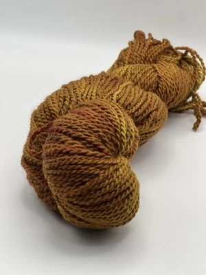 100% Alpaca Skein Yarn Dyed Tobacco Color 3.5 Oz 200 Yds 4-2 Ply Worsted  Wt - Image 1 of 3