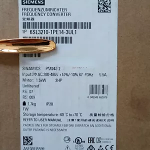 Brand New 1 Pcs Siemens 6SL3210-1PE14-3UL1 6SL3210-1PE14-3UL1 Fast Shipping - Picture 1 of 1