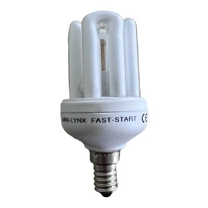 Sylvania MINI-LYNX Fast Start 11W 240V SES E14 860 Energy Saver CFL BULB 0024761 - Picture 1 of 6