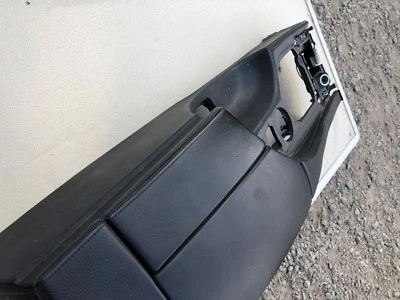 BMW E60 M5 2004-2010 consola reposabrazos (cuero extensible completo) 525d 535 520i 545 550 Foto 1 de 4