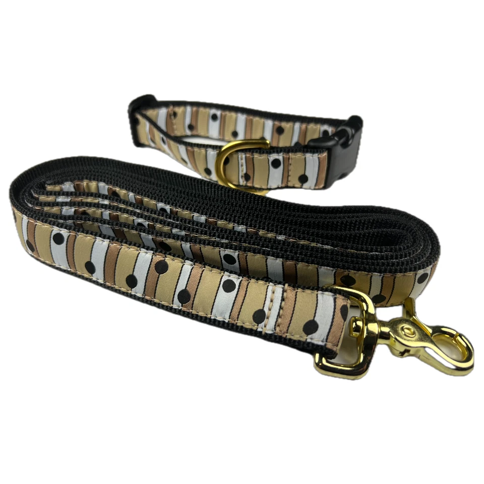 Combo de correa para perro Up Country Deco. Correa de 6 pies cuello MED 12"-18" NUEVO Foto 1 de 1