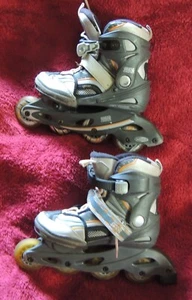 Inliner VENT CHANNEL JUNIOR SKATE TEENZ Gr. 34-36 ABEC 3 silber/grau - Bild 1 von 9