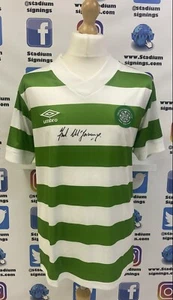 Frank McGarvey signed Celtic Shirt / Proof / COA - Picture 1 of 3