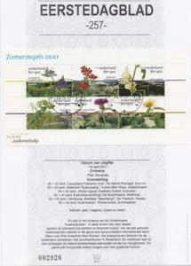 Nederland Eerstedagblad 2001 EDB 257 - Zomerzegels - Bild 1 von 1