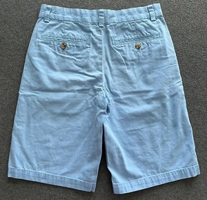 Vineyard Vines Jungen hellblau Baumwolle Chino Shorts Größe 14 adrett 4 Taschen EUC! - Bild 1 von 10