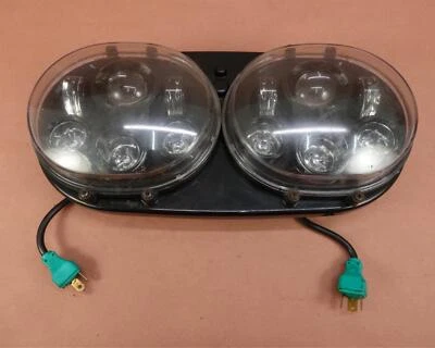 Harley Davidson Road Glide 2007-2016 faro doble luz delantera lámpara lente Foto 1 de 4
