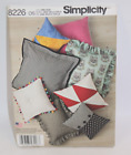 Simplicity Archives Uncut Sewing Pattern #8226 Os Easy Pillows 11 Pcs Fast Ship