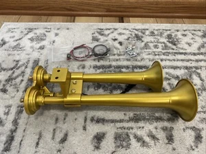 Bocina de aire trompeta súper fuerte 12V / 24V 150Db para automóvil vehículo camión tren - Imagen 1 de 2