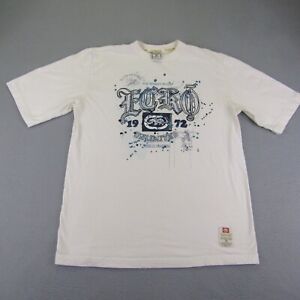 Vintage Ecko Unltd Shirt Mens Medium White Special Edition Hip Hop Y2K Tee ^