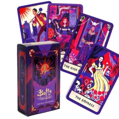 Buffy the Vampire Slayer Follow the wisdom of Buffy Tarot 78 cards Deck Game