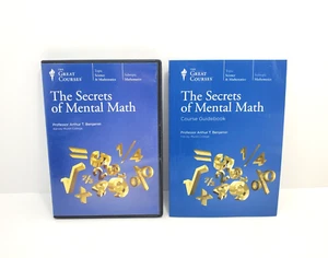 The Great Courses: The Secrets of Mental Math - Course Guidebook and 2 DVD - Imagen 1 de 3