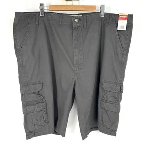 Wrangler Twill Cargo Shorts Herren Größe 50 grau Baumwolle ZM6BSAH Outdoor 11" Schrittlänge - Bild 1 von 10