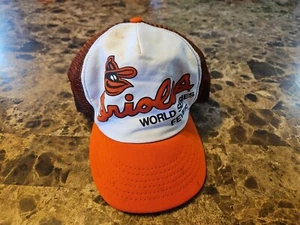 1983 BALTIMORE ORIOLES SERIE MUNDIAL FIEBRE De colección Sombrero Snapback (Leer) - Imagen 1 de 24
