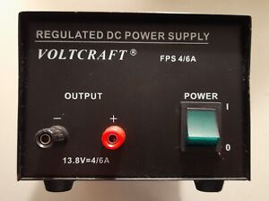 Voltcraft DC POWER SUPPLY Stabilisiertes Netzteil 13.8V 4/6A