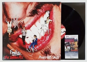 THE DARKNESS BAND SIGNED PINEWOOD SMILE VINYL LP RECORD ALBUM W/ JSA CERT - Picture 1 of 2