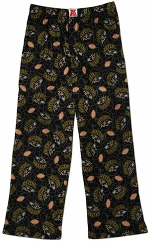 E016 Baltimore Ravens Little Boy's Sleep Pajama Pants sz YXS * 4/5 Cover