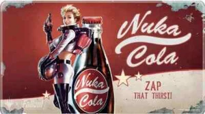 Magic The Gathering Fallout Nuka Cola Standard Holofoil Pro Playmat *IN HAND* - Picture 1 of 1
