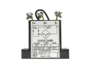 NEW SQUARE D Static Timer 51229-024-52 Class 7001 Type ST-1 200/300V DC 1 AMP - Picture 1 of 4