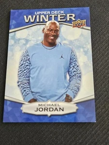 2019 Upper Deck UD Winter MICHAEL JORDAN W-1 UD Singles Day - Picture 1 of 1