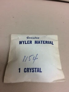 GENUINE WYLER CRYSTAL # 1154 - Picture 1 of 4