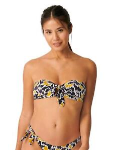 Sloggi Shore Fancy Guppy Strapless Bikini Top 10211215 Wirefree Womens Swimwear