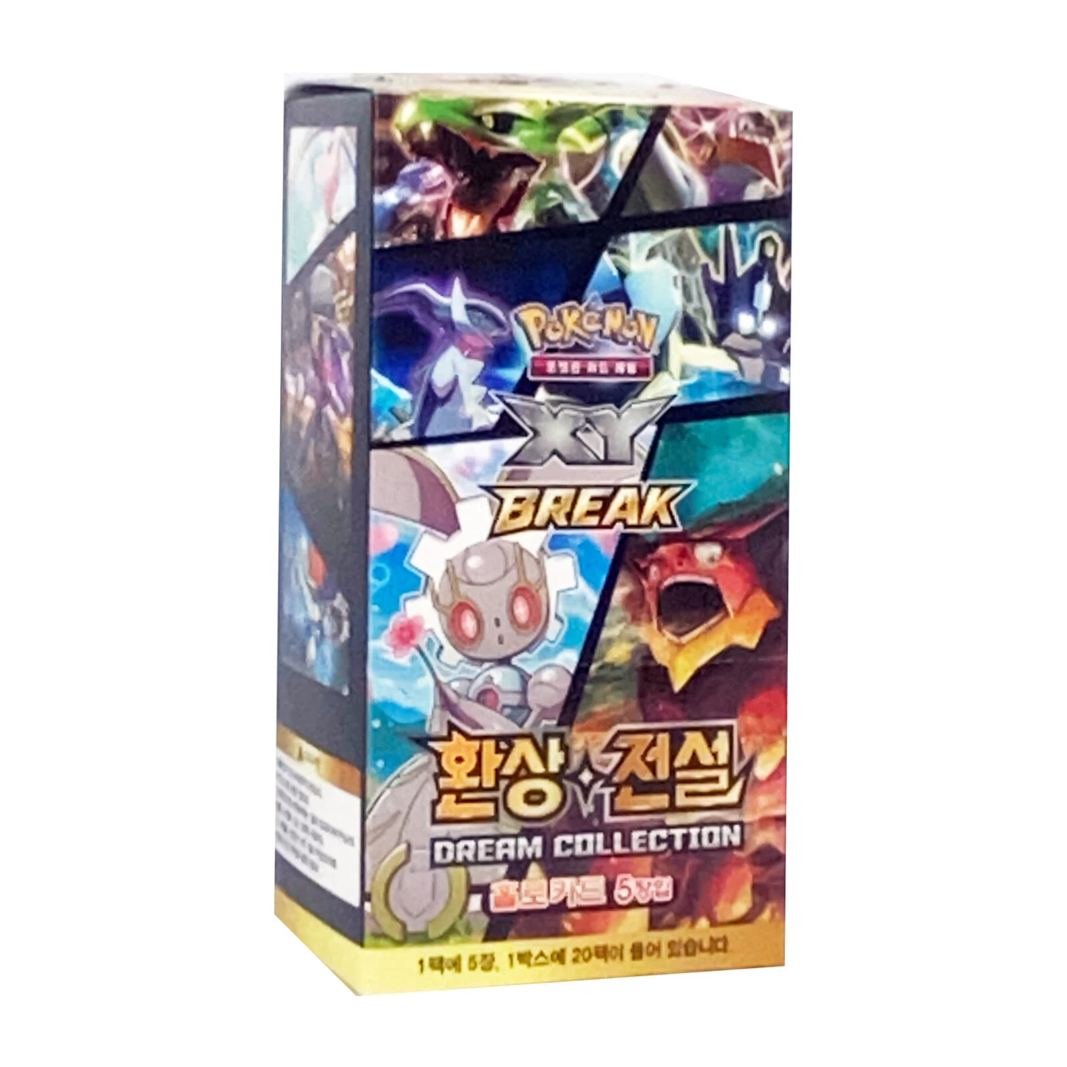 Pokémon TCG XY Sealed Collectible Card Game Boxes in Korean for