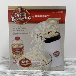 Presto 04821 Orville Redenbachers Gourmet Heißluft Popcorn Popper ~Neu Versiegelt~ - Bild 1 von 7