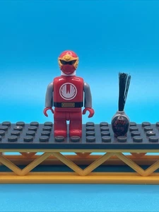 Mega Bloks 2003 Power Rangers Ninja Storm Red Wind Ranger Minifigure - Picture 1 of 3