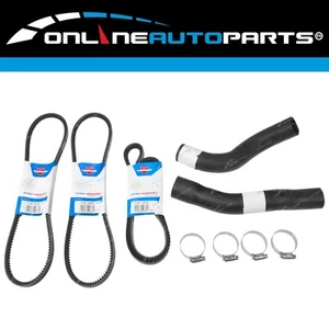 Upper & Lower Radiator Hose + Belt Kit for Landcruiser HDJ80 6cy 4.2L 1HDT 90~94 - Picture 1 of 1