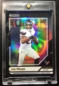 🔥2024 Panini Donruss BLACK Press Proof Die-Cut #155 Joe Mixon 1/1 One Of Texans - Picture 1 of 3