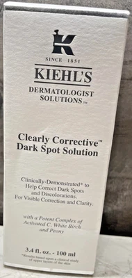 Kiehl's Clearly Corrective Dark Spot Solution - 3.4oz New in Box - Image 1 of 2